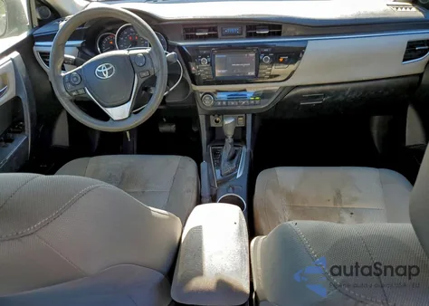 2016 Toyota Corolla L z USA, uszkodzony, nr VIN 2T1BURHE5GC530403